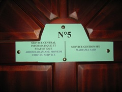 Service central informatique et statistique